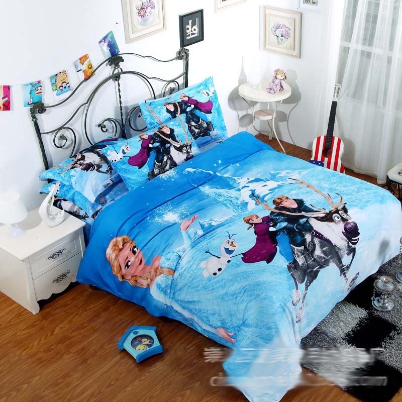 Frozen Bedding Quilt/Cover Pillow Case Bed Set Linen Bedding Set Frozen Bedding Quilt/Cover Pillow Case Bed Set Linen Bedding Set for Kids Hot Seller 100% Cotton Elsa Anna Bedding - Frozen Bedding Quilt/Cover Pillow Case Bed Set Linen Bedding Set