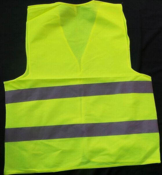 وضوح عالية سلامة العمل البناء سترة تحذير عاكس السلامة المرورية العمل سترة الأخضر عاكس ملابس السلامة بواسطة EMS الحرة