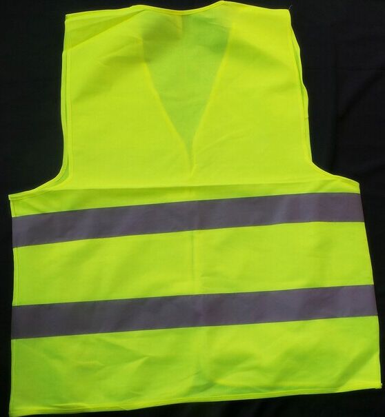 Hoge zichtbaarheid werkende veiligheid bouwvest waarschuwing reflecterende veiligheid verkeer werk vest groene reflecterende veiligheidskleding door EMS GRATIS