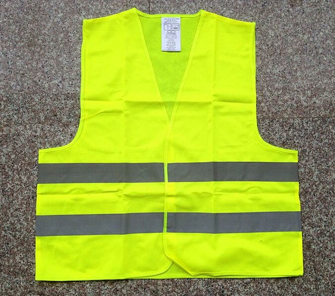 Vêtements d'avertissement de sécurité Gilets réfléchissants légers et respirants Manteau d'assainissement de l'environnement Gilet de sécurité Vert Sécurité réfléchissante C5279623