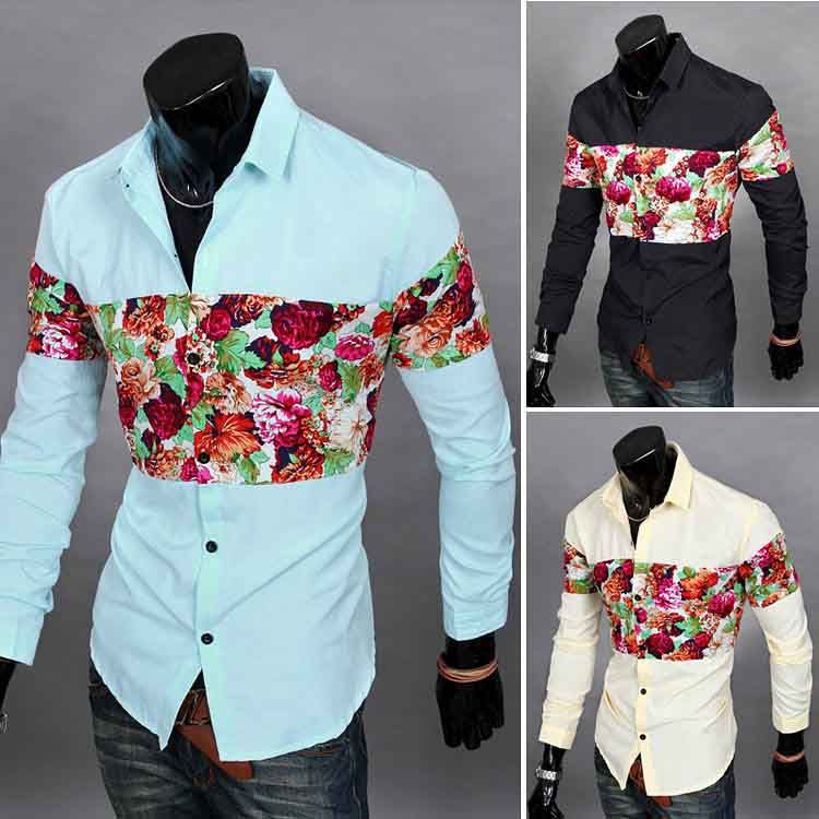 mens hawaiian dress shirts