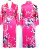 Dames Solid Royan Silk Robe Dames Satijn Pyjama Lingerie Sleepwear Kimono Badjurk PJS Nachtbedrijf 17 kleuren#3699