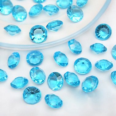 es pick-4 quilates 10 mm cuentas acrílicas de color transparente confeti de diamantes de cristal para favores de boda dispersión de mesa suministros para fiestas de bodas