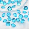 18 colores pick-500pcs 4 quilates 10 mm cuentas acrílicas de color transparente confeti de diamantes de cristal para favores de boda dispersión de mesa suministros para fiestas de bodas