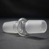 18.8mm to 18.8mm male Glass Adapter for Glass bong glass bubbler and Ashcatcher female 18mm/18.8mm joint Glass dome adapter frosted joint