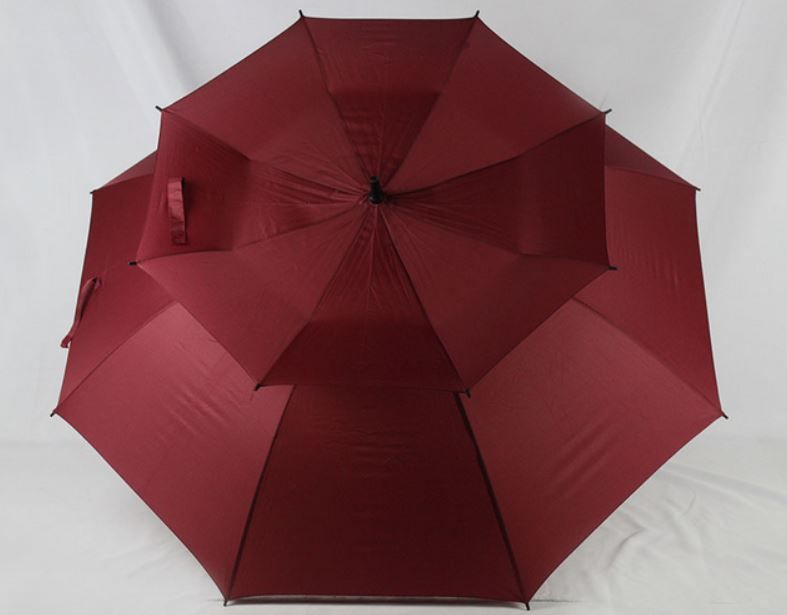 Parapluie de Golf Double couche, solide, coupe-vent, respirant, Double résistance aux UV, grands parapluies de 30 pouces, forme d'épée japonaise 2121326