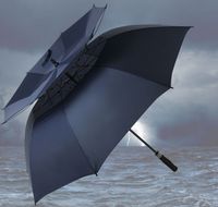 Ombrello da golf Doppi strati Resistente al vento Resistente agli UV Resistente agli UV 30 "Big Umbrellas Sword Shape giapponese