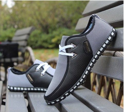 2014 New Korean Casual Shoes England Style Fashion Mens Breathable ...