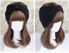 Fashion Women 2 way Wide Headband Cotton Turban Headwrap Handmade Knot Hearwear 20pcs lot 267n