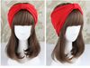 Moda Kadınlar 2 Yol Geniş Bandı Pamuk Türban Headwrap El yapımı Knot Hearwear 20pcs Lot 2085