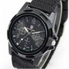 Cool Gemius Mens Watches Army Racing Force Military Sport For Men Fabric Band Knight Watch Sports Canvas Nylon Wristwatch