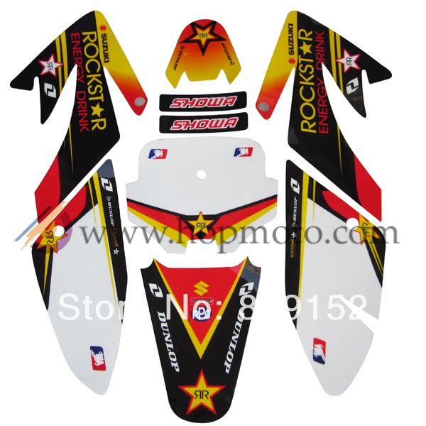 CRF70 Graphics Sticker 3M Decal BSE Orion Kayo Dirt Bike Pit Bike From ...