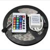 5m set RGB SMD5050 Flexible Waterproof Led Strip Light +24Key Remote+5A Power Supply for Outdoor