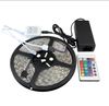 5m set RGB SMD5050 Flexible Waterproof Led Strip Light +24Key Remote+5A Power Supply for Outdoor