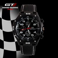 Mannen Quartz Causal Sport Militaire Pilot Aviator Army Siliconen Rublle Racer Horloge GT Merk 2015 Most Sale Cool Gift Horloges