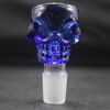 Skull Deststem Glass Glass Bowl 14.5mm i 18,8 mm Opcjonalny kolorowy szklany miski grubość 7 mm duża pojemność pasuje do szklanego bongu