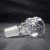 Skull Downstem DownStem Glass Bowl 14.5mm and 18.8mm optional Colorful Glass bowl Thickness 7mm large capacity fit for Glass bong