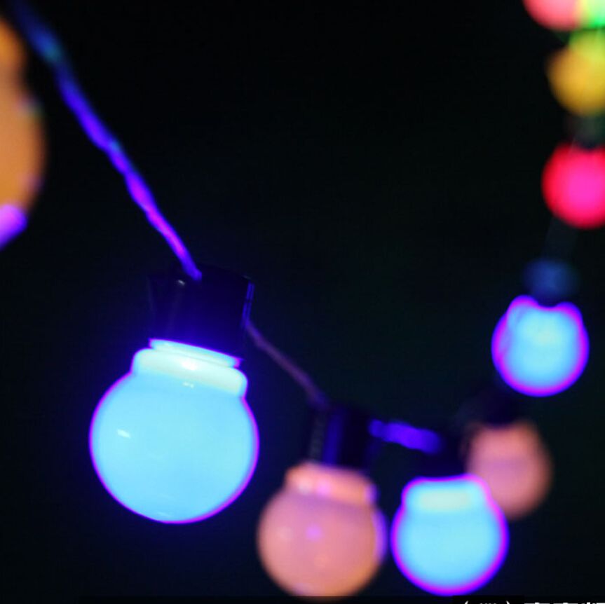 big outdoor string lights