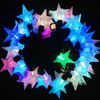 Guirlande lumineuse LED modèle étoile de noël 5m 50LED pour chaque ensemble 6W décorations éclairage Promotion lampes de fête de mariage