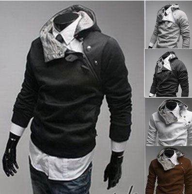 

Wholesale-Free Shipping Mens Designer Jackets Fashion Top Outerwear New Coats Jackets Hoodies Sweater S M  XL 0804, Black