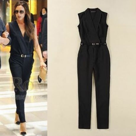 jumpsuit victoria beckham