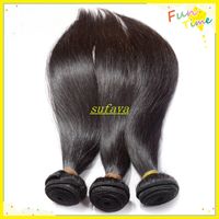 Wholesale New Star Peruvian Human Virgin Straight Hair Weaves Queen Hair Products Natural Color g Bundle