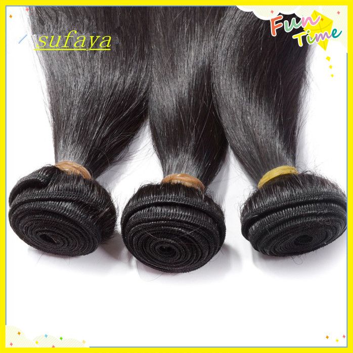 New Star Peruvian Human Virgin Straight Hair Weaves Queen Hair Products Natural Color 120g/Bundle