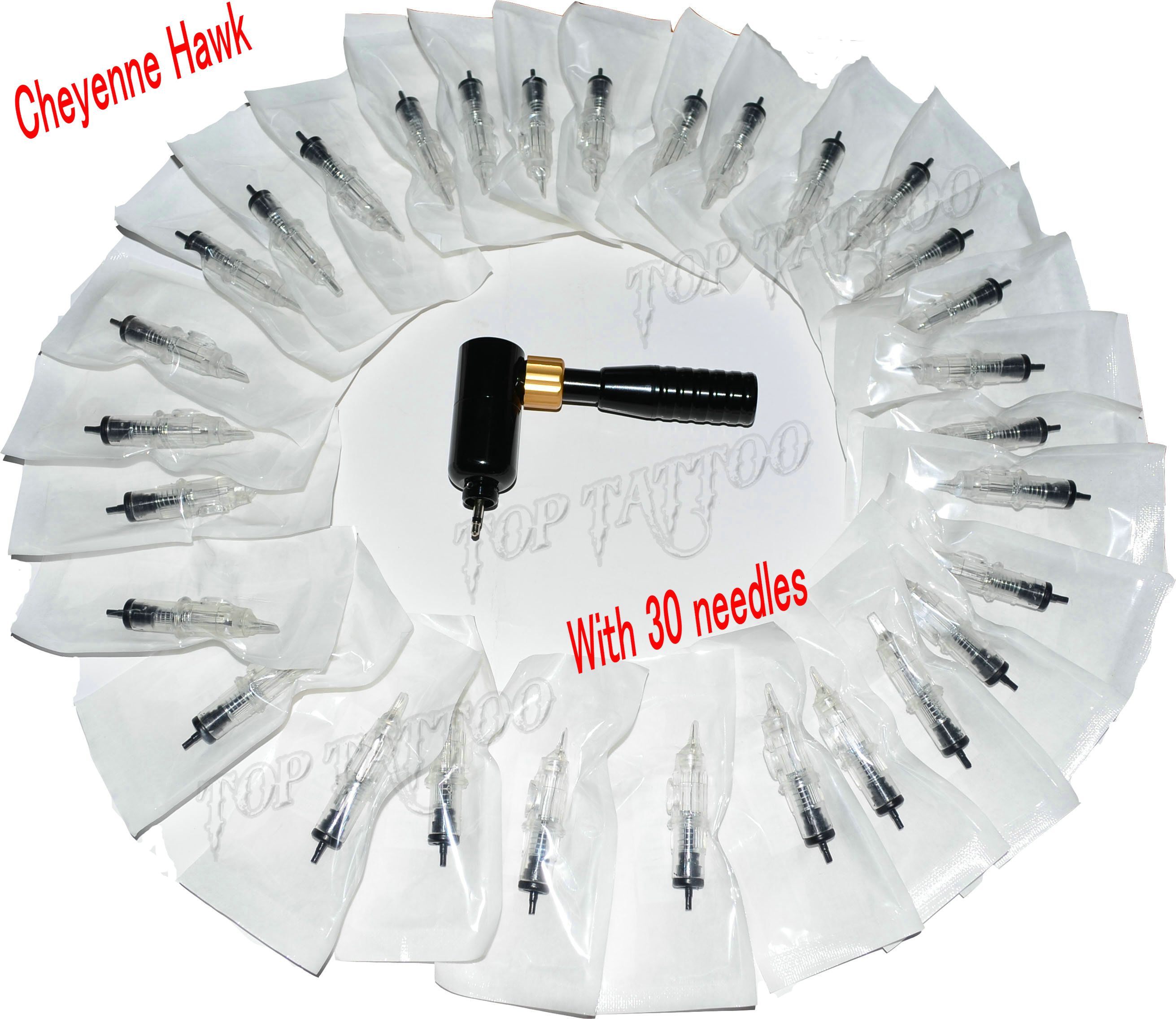 Cheyenne Hawk Tattoo Rotary Machine With Disposable Tattoo Needles For