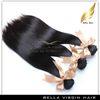 Braziliaanse Virgin Hair Straight Hair Weeft Menselijk Hair Extensions 1pc of 2 stks / partij Natural Color Grade 9A 10-30 inch GRATIS VERZENDING BELLAHAIR