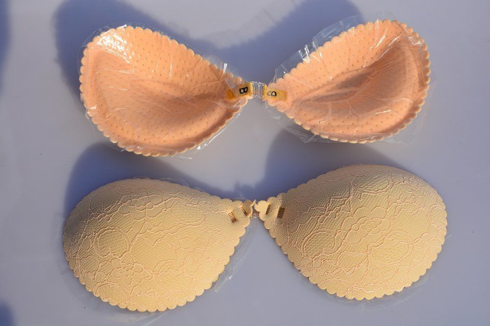 Invisible 2018 Lace Bra Bridal Bra Self Adhesive Strapless Silicone