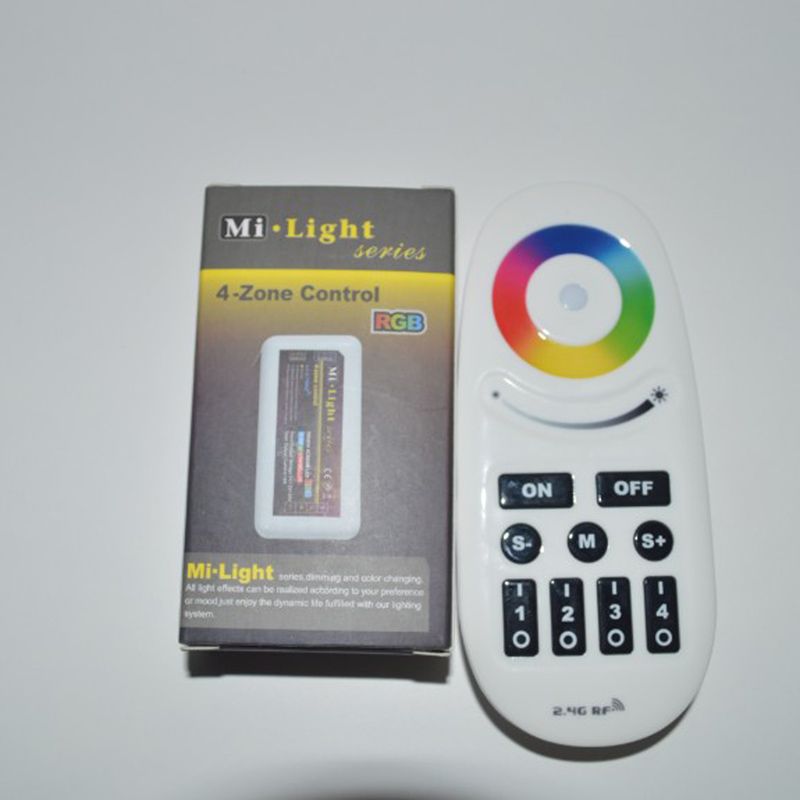 2.4G اللاسلكية RF تحكم عن بعد DC12V-24V عن بعد ل RGB LED قطاع تحكم RGB5000