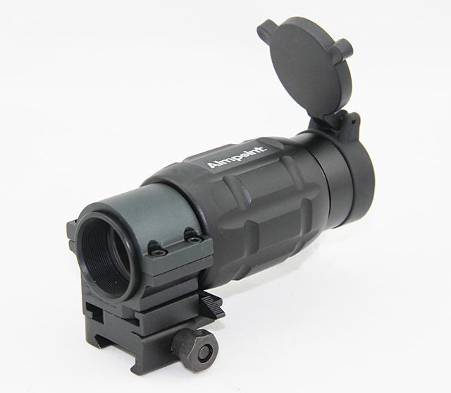 Tactical 3X Magnifier hunting Scope with Twist Mount fast release mount
