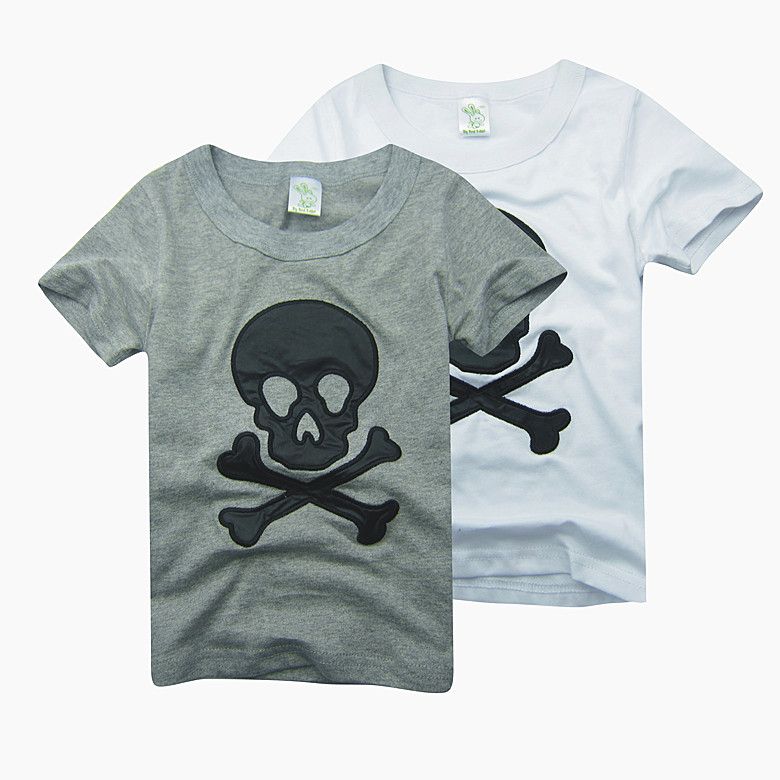 magliette con teschio