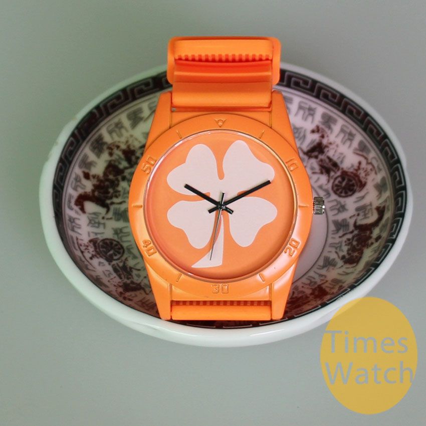 i Unisex Clover Clover Genti di compleanno Lucky Silicone Watch Watchs DECO OGHATHE Vogue Quartz Orologi6554383