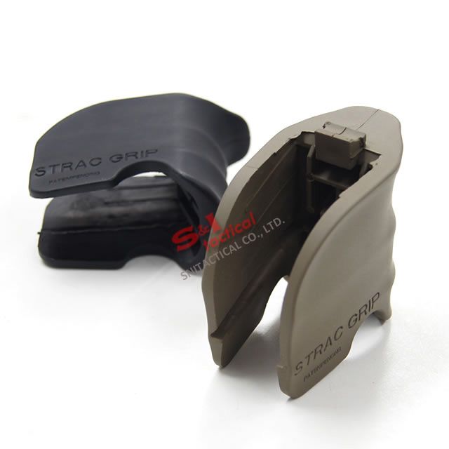 

Tactical Combat STRAC Magazine Well Grip for M4 Black/Tan