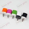 Candy Colored US Plug USB Power Wall Home Travel Charger Adapter For iPhone 6 6G 5S 5C 5G 4S Samsung Galaxy S4 S5 S6 Note3 N9000