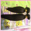 Yaki Brazilian Virgin Hair 3pcs Lot Middle Part 4x4 Lace Closure z 2pcs Bundles Unforted Yaki Hair Extention24712406872407