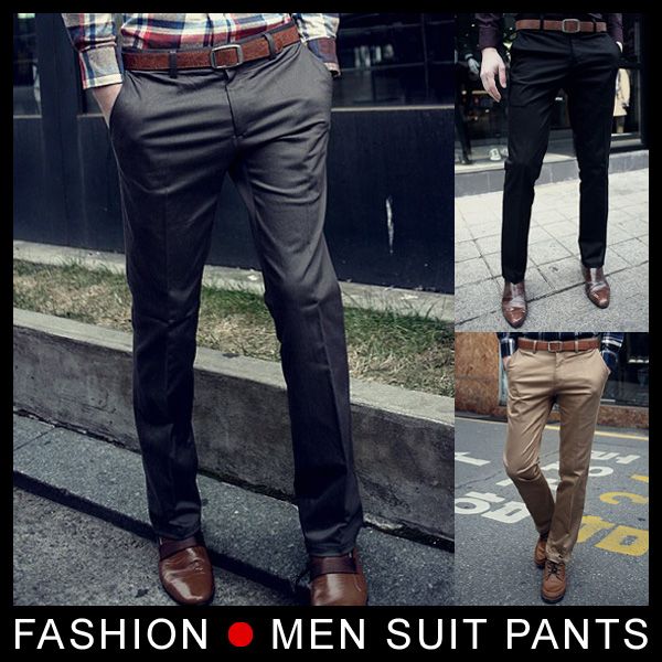 2020 NEW Men Pants High Quality, Men'S Suit Pants ,Casual Slim Men'S ...