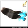 Virgin Human Hair Extension Indian Hair Weaves 3st / Lot Human Hair Weaves Vågig Kroppsvåg DHL Gratis Frakt Naturlig Svart Färg