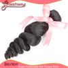 Greatremy 100% Peruvian Hair Extension 3pcs/lot Remy Human Hair Extensions Wavy Loose Wave Drop Shipping Natural Color