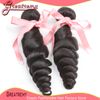 Greatremy 100% peruanische Haarverlängerung 3pcs / lot Remy Human Hair Extensions Wellenförmige lose Welle Drop Shipping Natürliche Farbe