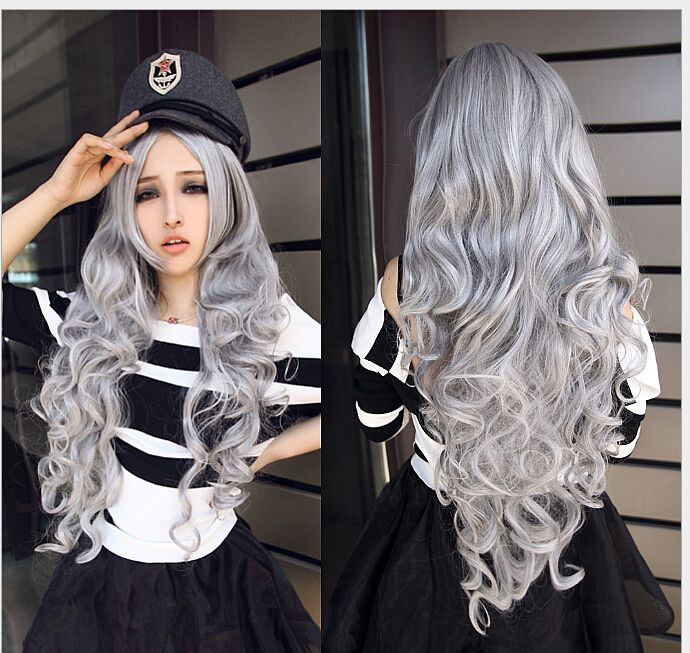 2016 New Wigs Woman Fashion Cosplay Wig 80cm32inch Very Long Big Waves