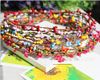 Wholesale - Diy Garland Artificial Flower Head Ring Wedding Garland Pip Berry Flower Stamen DIY Wreath Simulation Flower Bead Material