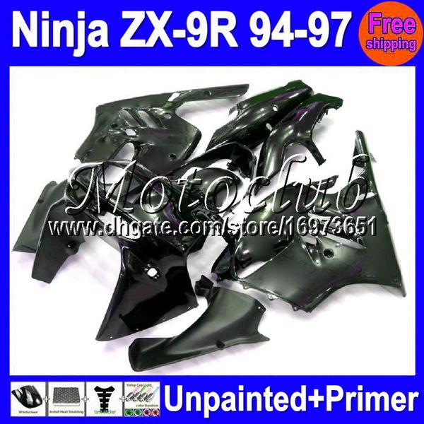 

7gifts Unpainted+Primer Fairing For KAWASAKI NINJA ZX9R 94-97 ZX 9R ZX-9R 94 95 96 97 1994 1995 1996 1997 Fairings Bodywork Body