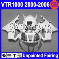 Wholesale 7gifts Unpainted Full Fairing Kit For HONDA RC51 VTR1000 RTV1000 SP1 VTR SP2 Fairings Bodywork Body