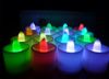 LED wedding tealights electronic candle light party event flameless flickering battery candles plastic Home Décor colorful