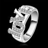 2014 mid September new 925 Silver Fashion Jewelry 20pcs Mixed Order Multi Styles Finger Rings Mix size