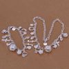 with tracking number Most sell Women's delicate gift jewelry 925 silver plated mix jewelry set 1025226k