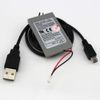PS3 Denetleyicisi için USB Veri Kablosu Güç Kaynağı Kablosu ile Pil Paketi