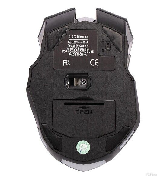 Großverkauf - Fachmann 2.4GHz 1600 DPI USB-drahtlose Spiel-Mäuse-Mäuse für PC Laptop MAC